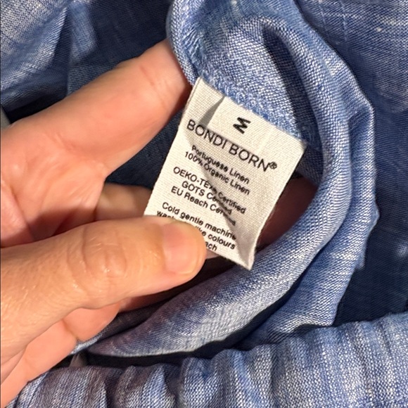 Bondi Born Lucca Cargo Pant in Denim SZ M NWT - Picture 6 of 6